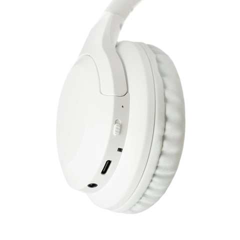 Moodix KO23NB1701W ANC Bluetooth On-Ear-Kopfhörer, Weiß