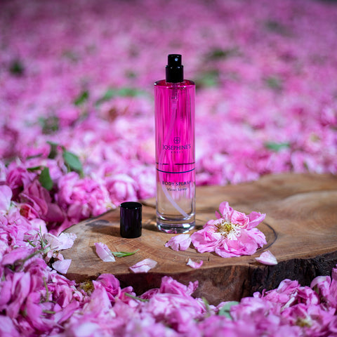 Josephine's Roses Body Mist, Körperspray für Damen mit Rosenduft, 100 ml