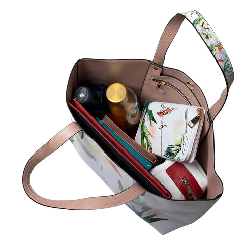 Biggdesign Faces women's crossbody bag, shoulder bag made of PU leather