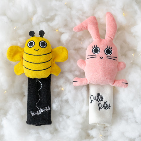 Milk&Moo Buzzy Bee Auto Gurtpolster für Kinder