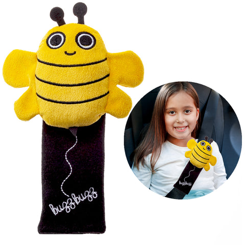 Milk&amp;Moo Buzzy Bee car seat belt pad for children
