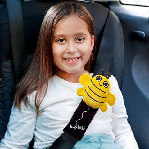 Milk&Moo Buzzy Bee Auto Gurtpolster für Kinder