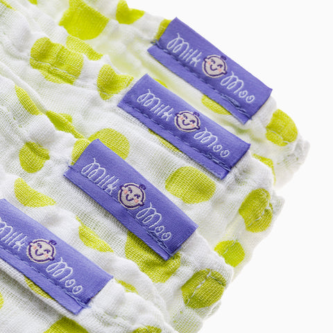 Milk&amp;Moo muslin burp cloths pack of 8
