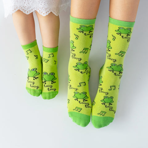 Milk&Moo Cacha Frog und Sangaloz  Mutter-Kind Socken Set