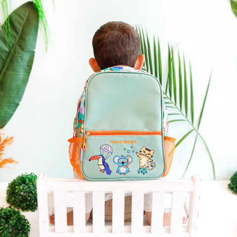 Milk&Moo Jungle Collection Kinder Rucksack für Kindergarten