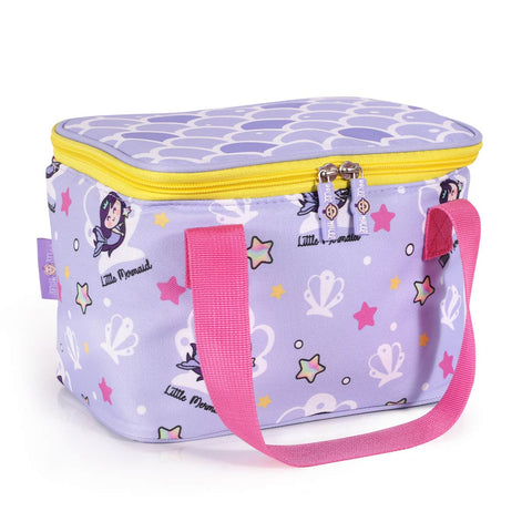Milk&amp;Moo lunch box lunch bag lunch box cooler bag blue/pink