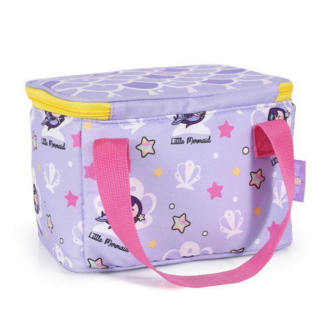 Milk&amp;Moo lunch box lunch bag lunch box cooler bag blue/pink