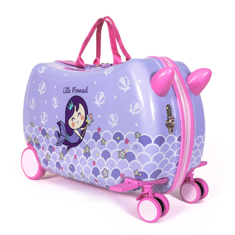 MILK&amp;MOO Mobile children's suitcase Little Mermaid pattern