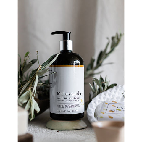 Milavanda Ziegenmilch Flüssigseife