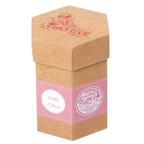 Hacı Bekir Rose Flavoured Turkish Delight 125 Gr Kraft Box