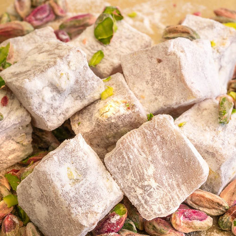 Hacı Bekir Turkish Delight mit Pistazien 125 Gr Kraft Box