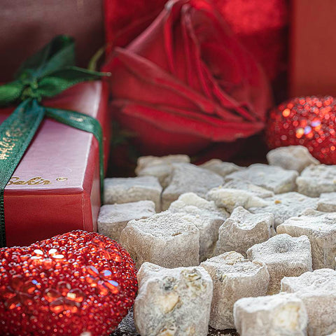 Hacı Bekir Turkish Delight mit Pistazien 125 Gr Kraft Box