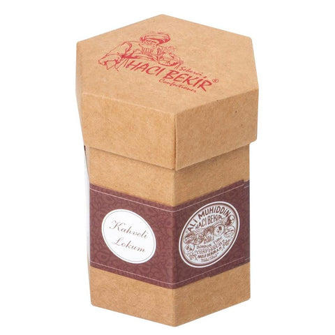 Hacı Bekir Turkish Delight mit Kaffee 125 Gr Kraft Box