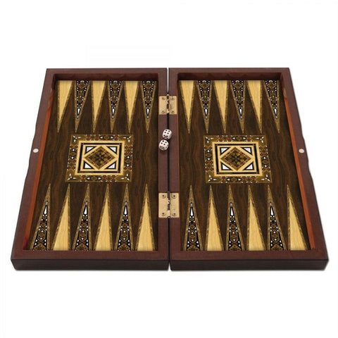 Star Antique Mosaik Backgammon-Set