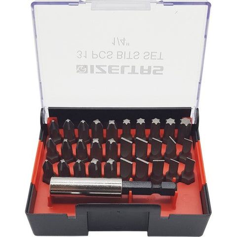 İzeltaş 4800008131 Bit-Set in Kunststoffbox, 31-teilig