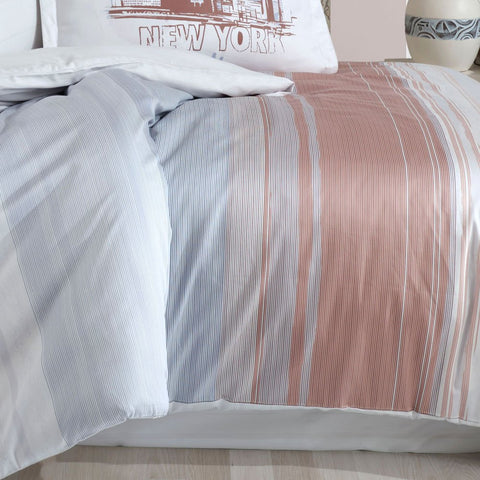 Hobby Aden Pink – Doppel-Satin-Bettbezug-Set