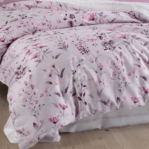 Hobby Emily Lila – Doppel-Satin-Bettbezug-Set