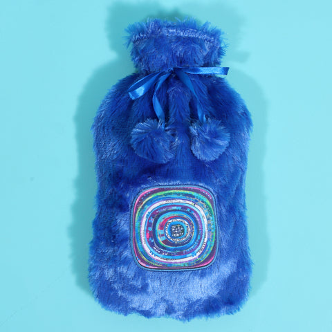 Biggdesign Dark Blue Evil Eye Hot Water Bottle