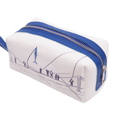 Biggdesign Fishers women's cosmetic bag, white, 18 x 9 cm