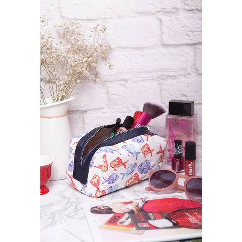 Anemoss Marine Collection Aquarium Makeup Bag