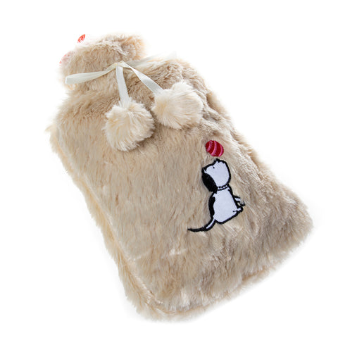 Biggdesign Beige Dogs hot water bottle