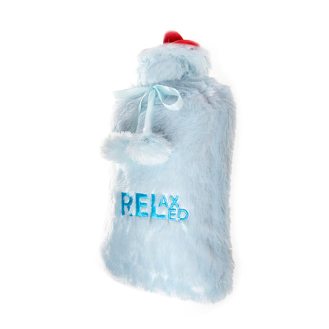 BiggDesign Entspannt Wärmflasche, 2L, Hellblau