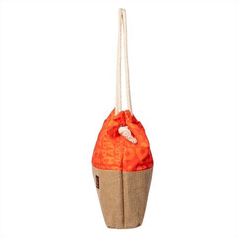 Biggdesign Moods Up Happy jute bag