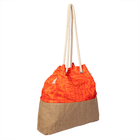 Biggdesign Moods Up Happy jute bag