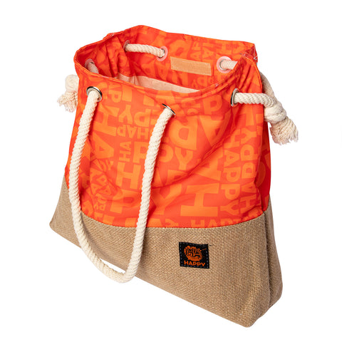Biggdesign Moods Up Happy jute bag