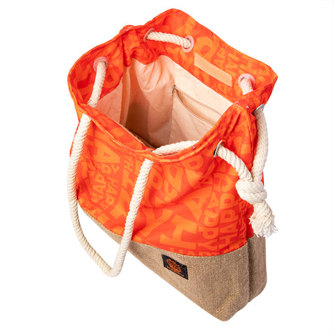 Biggdesign Moods Up Happy jute bag