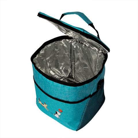 Biggdesign Dogs Cooler Bag, Turquoise, 10 L