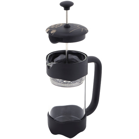 Any Morning FY92 French Press Coffee Maker, 1000 ml, Black