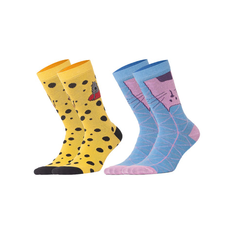 Biggdesign Cats Damen Socken Set  Größe 36-40 5er Pack