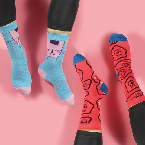 Biggdesign Cats Damen Socken Set  Größe 36-40 5er Pack