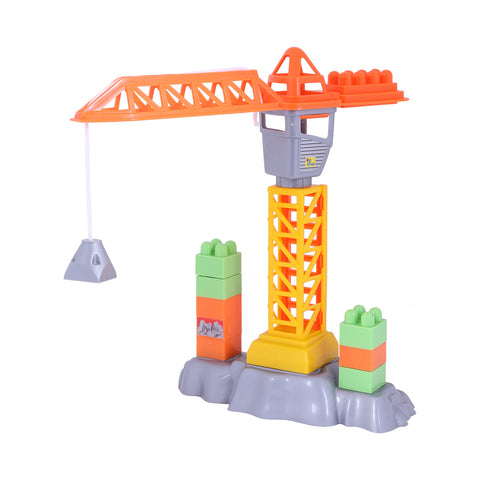 Ogi Mogi Toys crane construction site vehicle toy for ages 3 and up