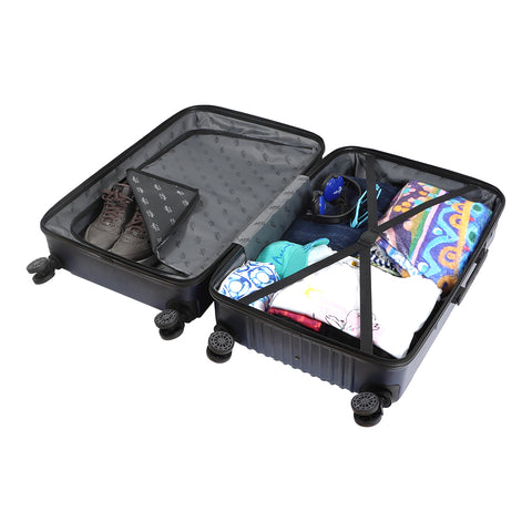 Biggdesign Ocean suitcase set suitcase set 3 pieces hard shell blue