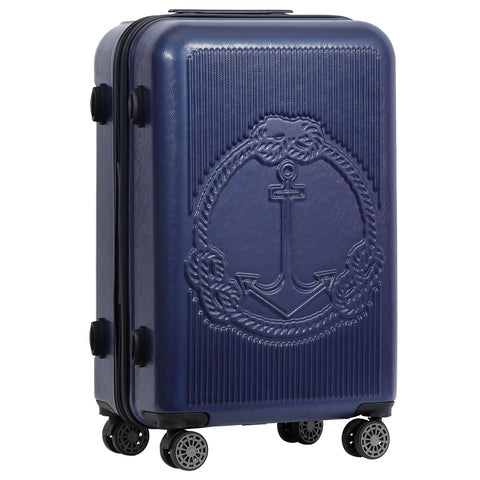 Biggdesign Ocean suitcase set suitcase set 3 pieces hard shell blue