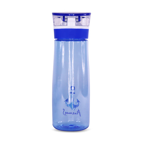 ANEMOSS Anchor Pattern Tritan Water Bottle 600 ml