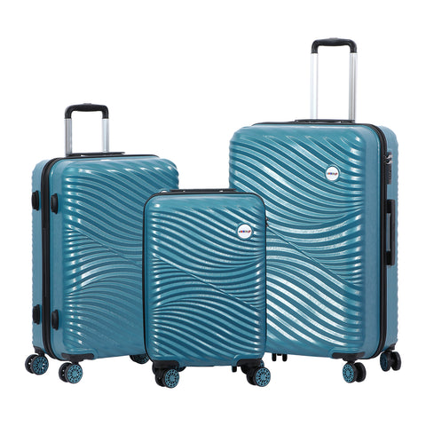 Biggdesign Moods Up suitcase hard case set steel blue