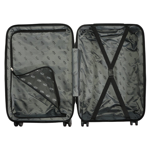 Biggdesign Moods Up suitcase hard case set steel blue
