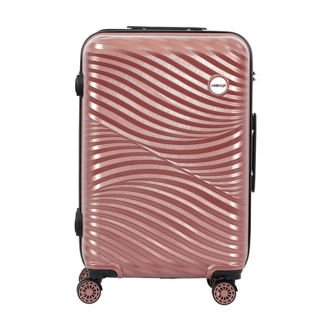 Biggdesign Moods Up suitcase hard case set rose gold