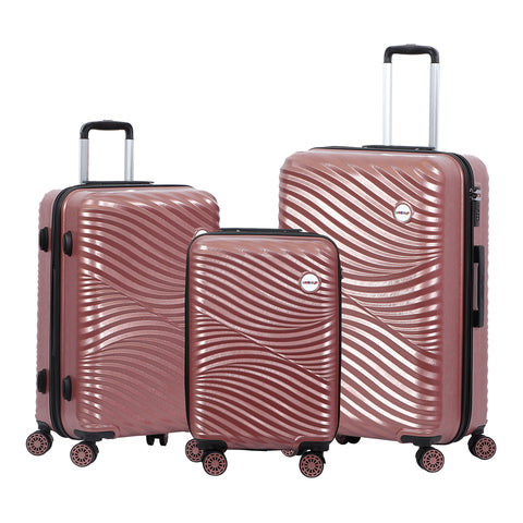 Biggdesign Moods Up suitcase hard case set rose gold