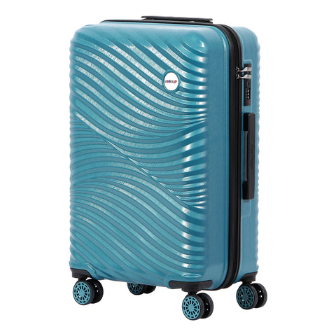 Biggdesign Moods Up Suitcase Small Steel Blue