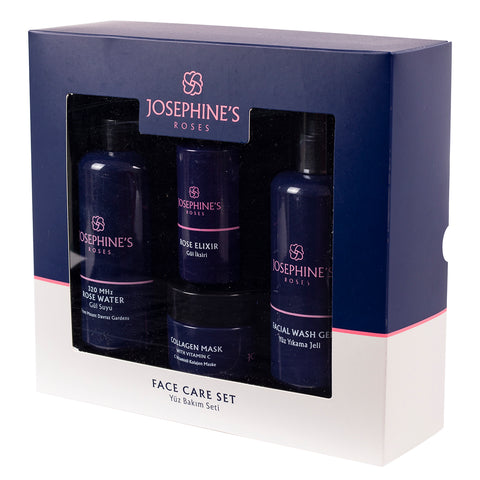 Josephine's Roses 4 piece skin care set for skin care routine