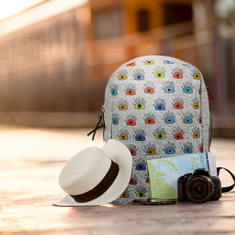 Biggdesign My Eyes on You Rucksack aus Filz, Bunt