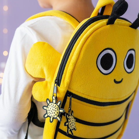 Milk&amp;Moo Buzzy Bee children's backpack