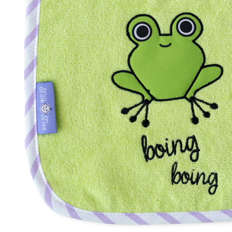 Milk&Moo Chancin und Cacha Frog Baby Lätzchen Set 2 Stück
