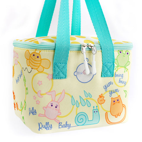 Milk&amp;Moo lunch box, lunch bag, lunch box, cooler bag, yellow