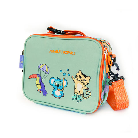 Milk&amp;Moo Jungle Collection lunch box, lunch bag, cooler bag, 4 L