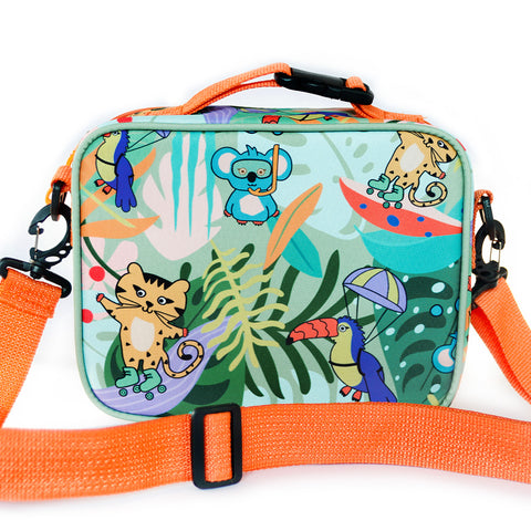 Milk&amp;Moo Jungle Collection lunch box, lunch bag, cooler bag, 4 L
